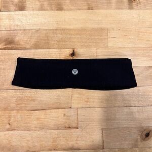 Lululemon Athletica Black Fitness Headband